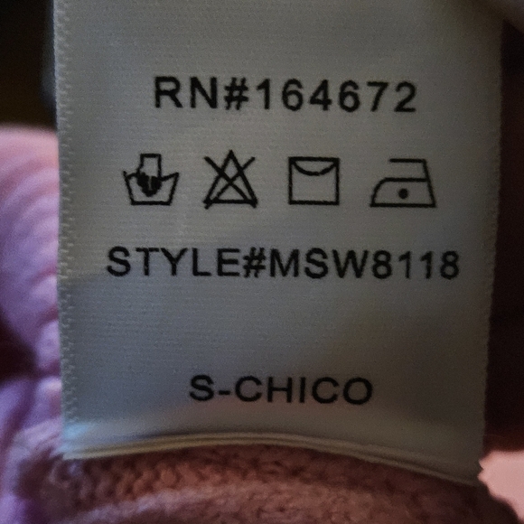 Vici Bubble Over Pink Small Ribbed Bishops Puff Sleeve 100% Algodon Cotton - Picture 13 of 13